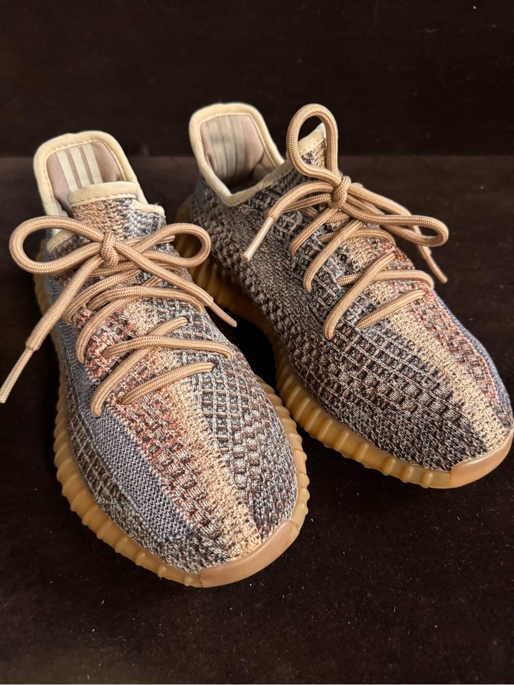 Authentic Adidas Yeezy Boost 350 V2 in the 'Fade' colorway (Style H02795).